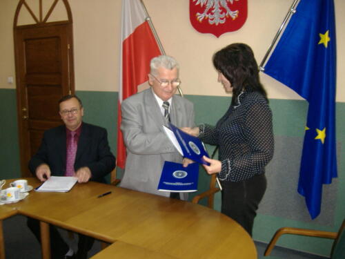 Підписання угоди з польським вузом
